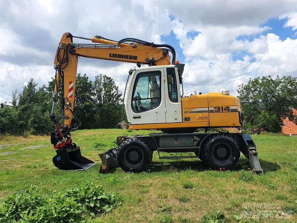 Liebherr A314 Wielgraafmachines