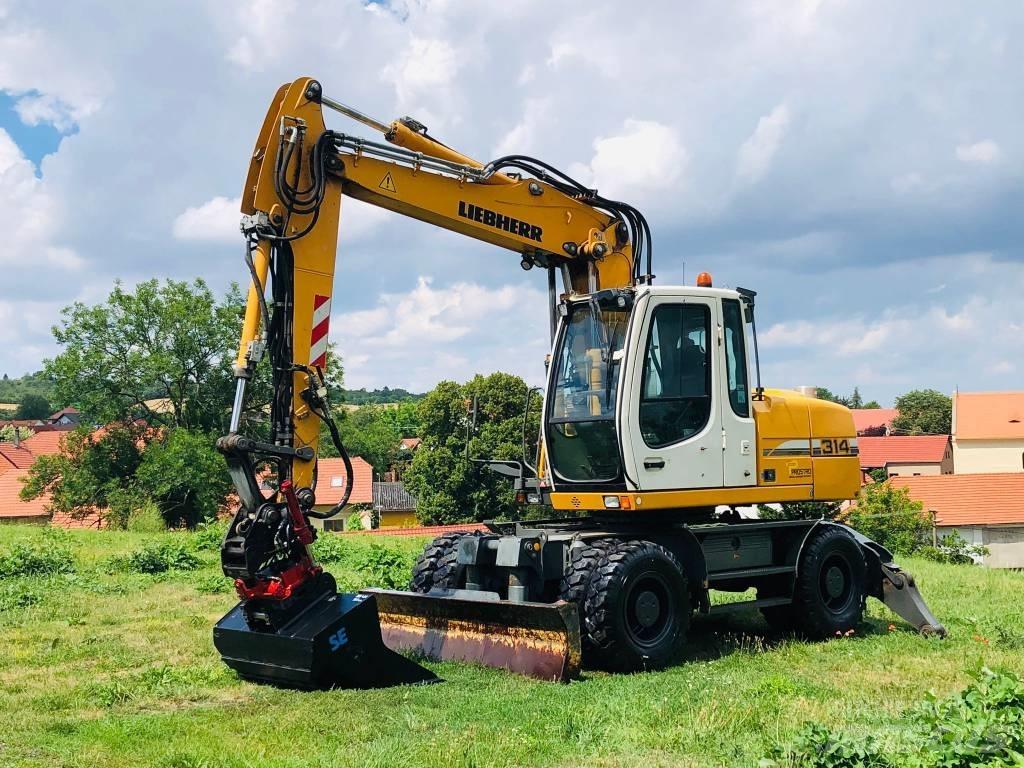 Liebherr A314 Wielgraafmachines