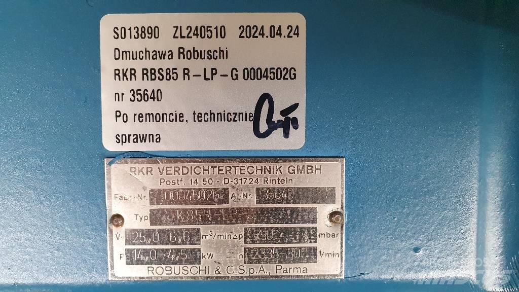 Robuschi RBS 85 Compressor accessoires