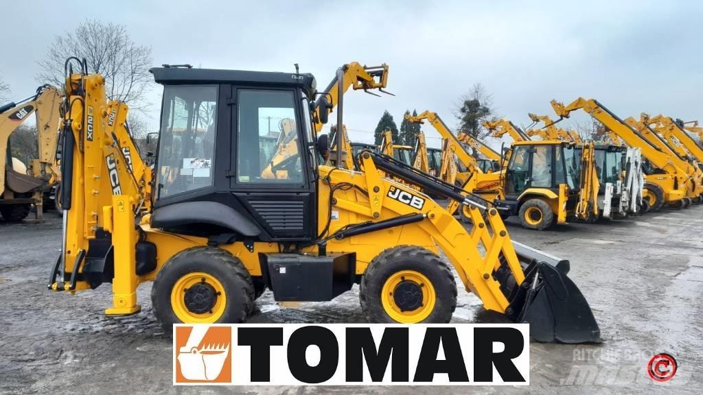 JCB 2 CX Graaf-laadcombinaties