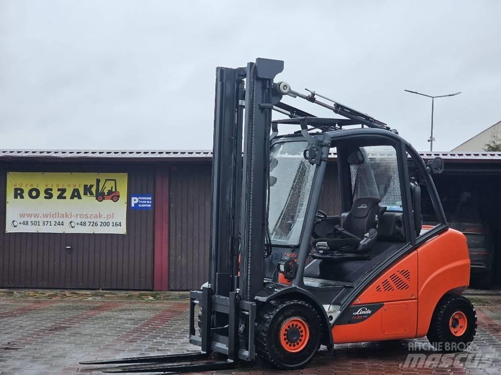 Linde H35T-02 LPG heftrucks