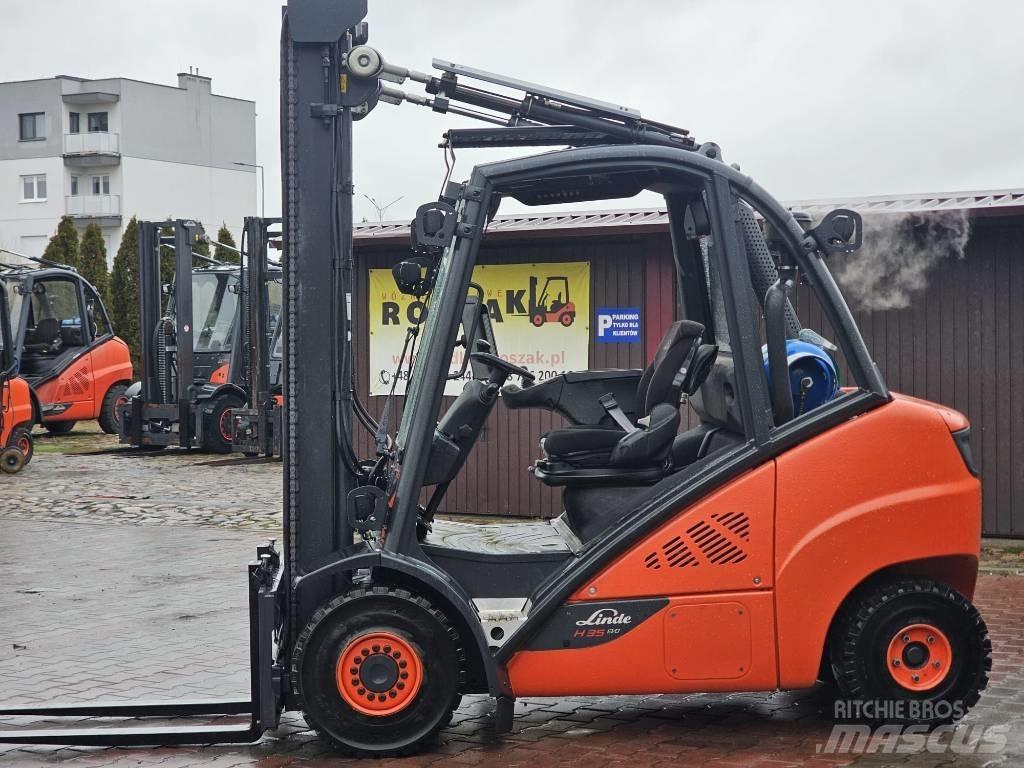 Linde H35T-02 LPG heftrucks