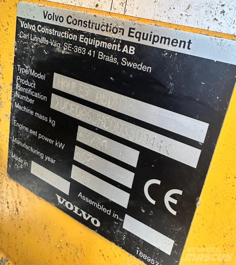 Volvo A 60 H Knik dumptrucks