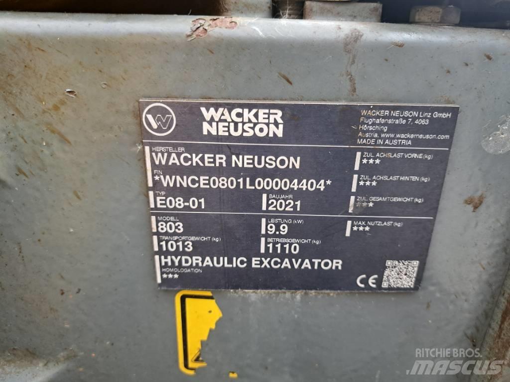 Wacker Neuson 803 Rupsgraafmachines