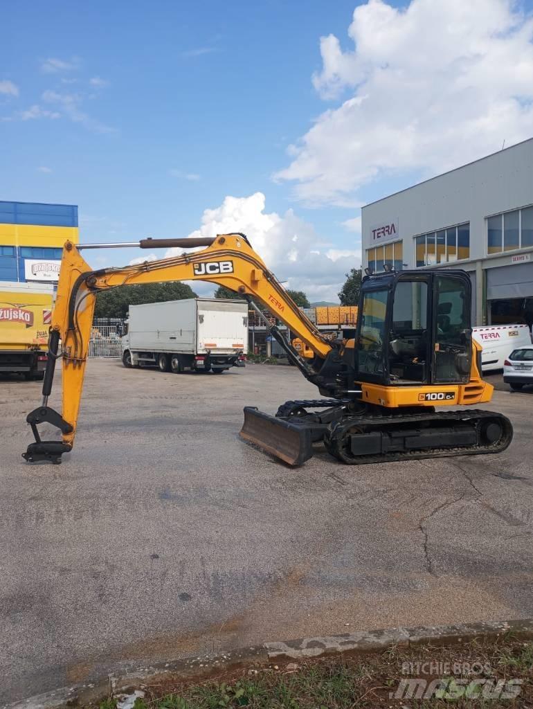 JCB 100 C Midigraafmachines 7t - 12t
