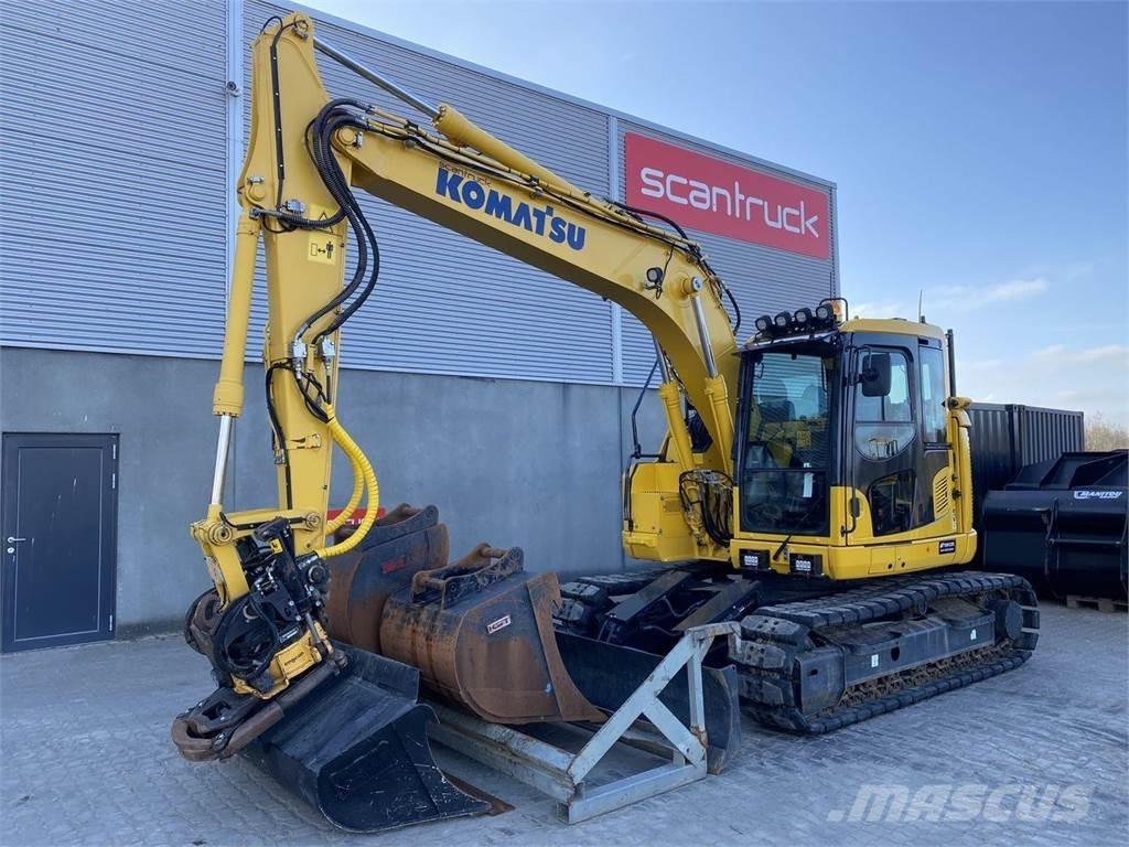 Komatsu PC138US-11 Rupsgraafmachines