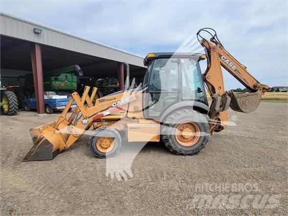 CASE 580SM Graaf-laadcombinaties