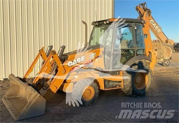 CASE 580SN Graaf-laadcombinaties