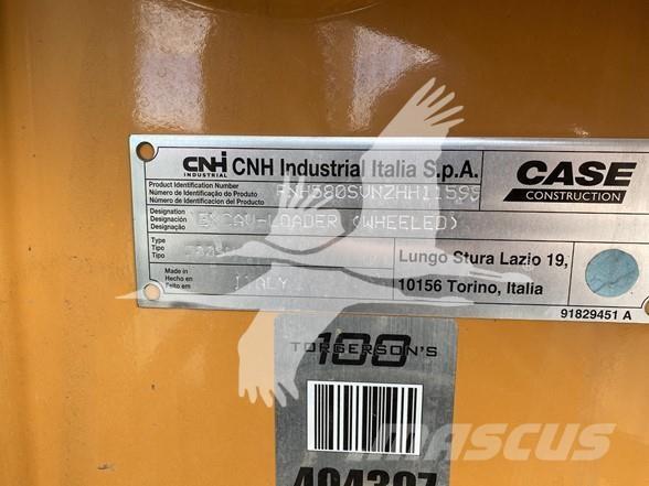 CASE 580SV Graaf-laadcombinaties