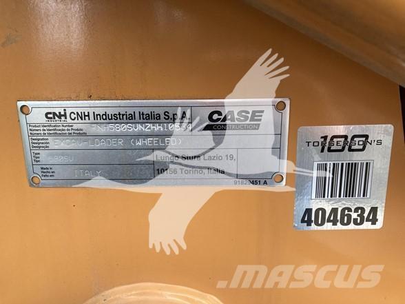 CASE 580SV Graaf-laadcombinaties