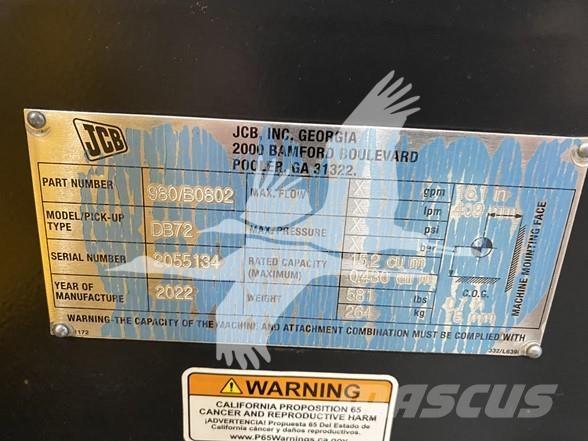 JCB 1CXT Graaf-laadcombinaties