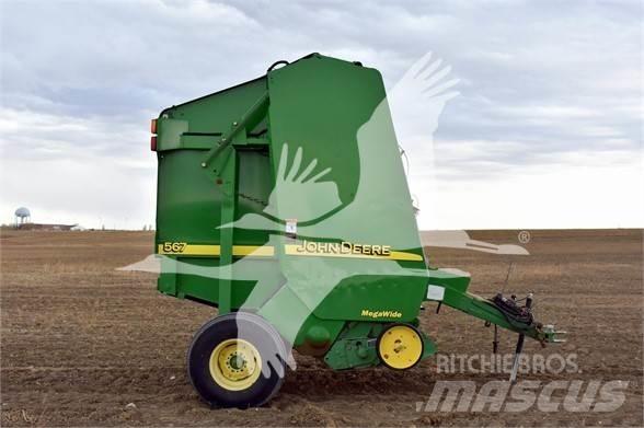 John Deere 567 Ronde-balenpersen