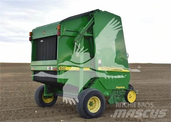John Deere 567 Ronde-balenpersen