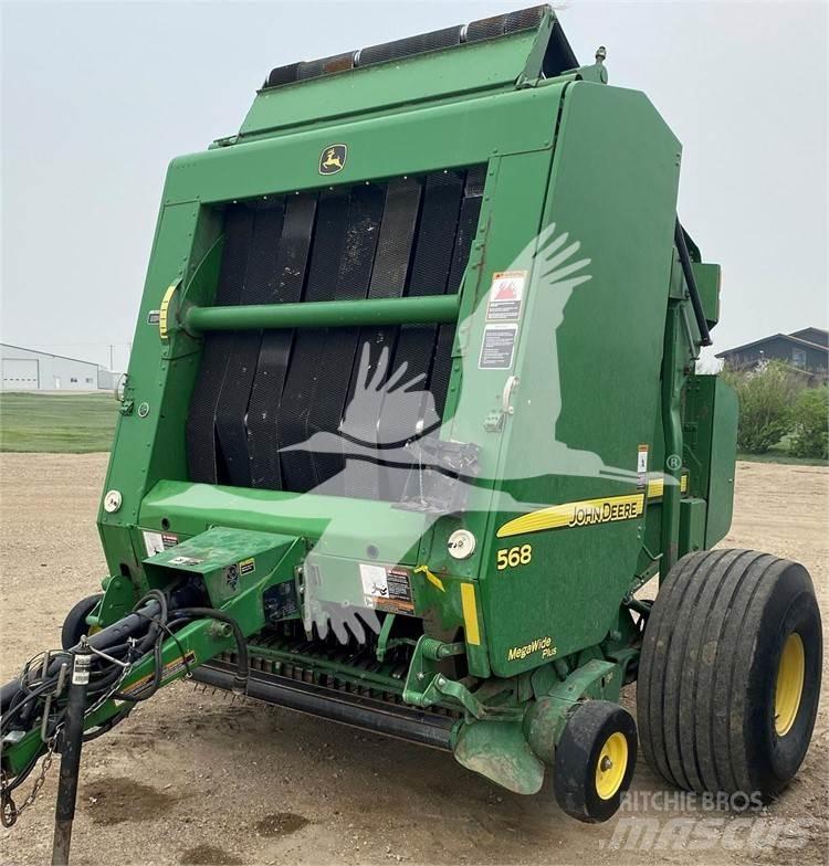 John Deere 568 Ronde-balenpersen