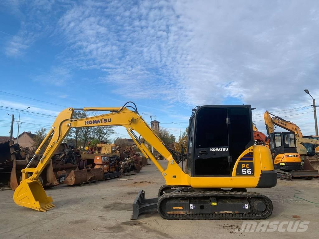 Komatsu PC 56-7 Minigraafmachines < 7t