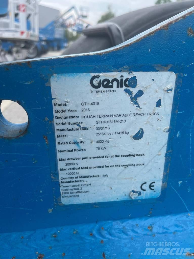 Genie GTH 4018 Verreikers
