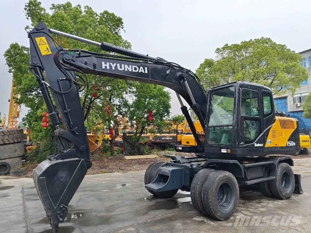 Hyundai Robex 150 W Rupsgraafmachines