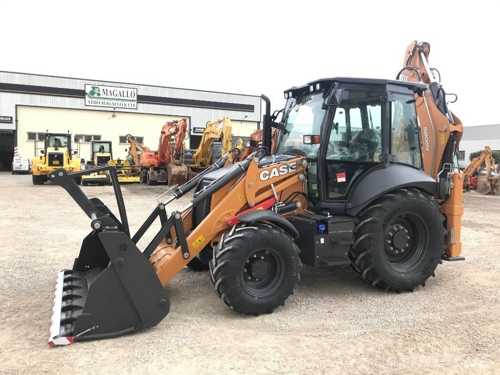 CASE 580SV Graaf-laadcombinaties