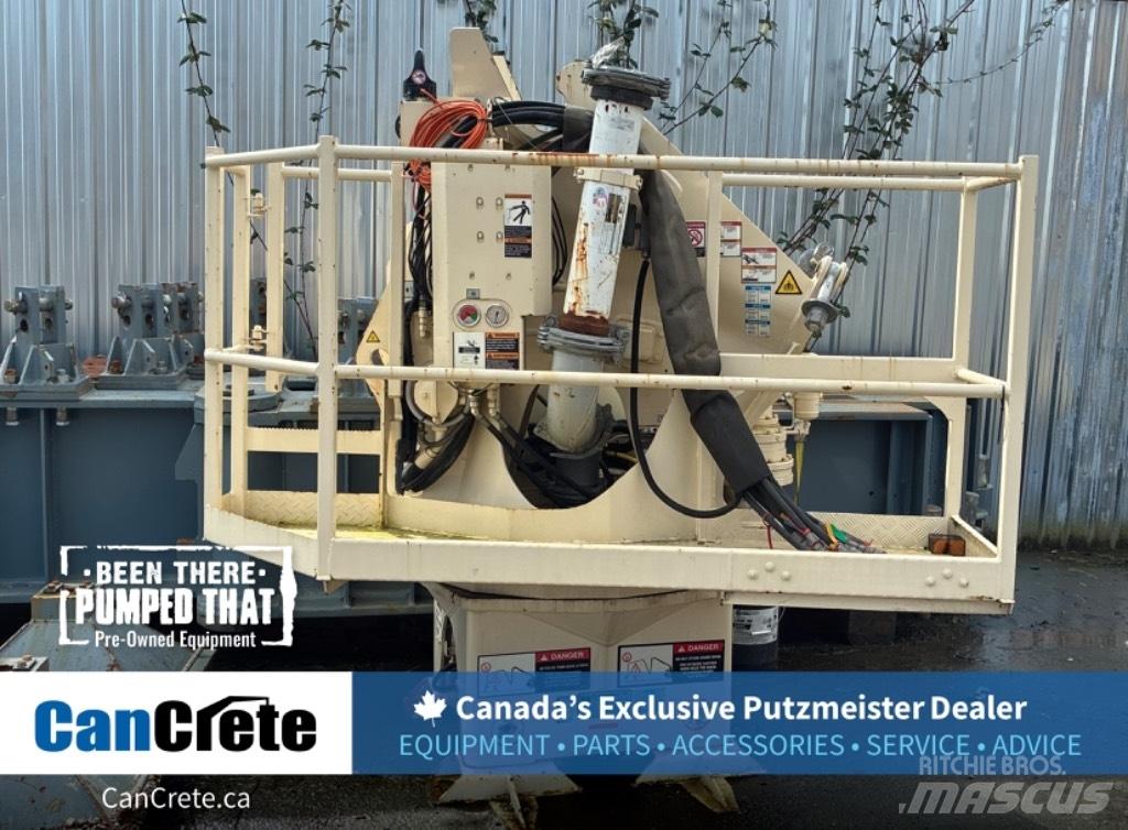 Putzmeister pedestal Betonpomptrucks