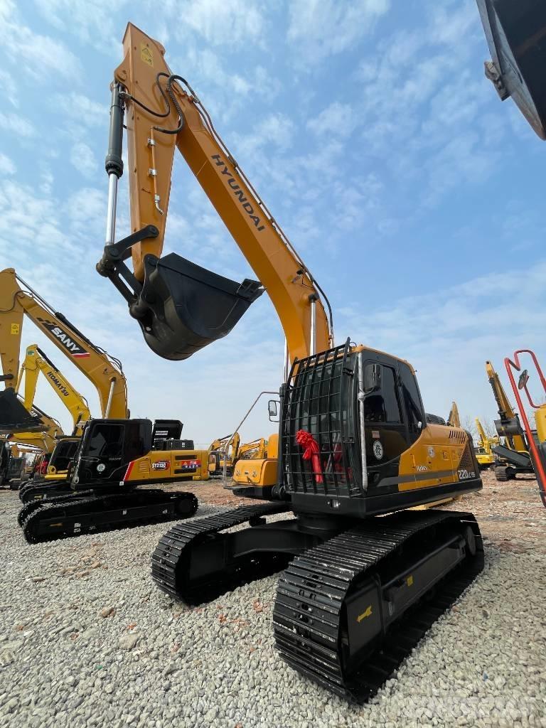 Hyundai 220 Rupsgraafmachines