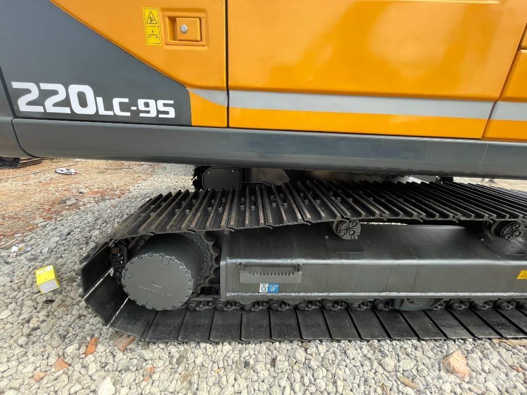 Hyundai 220 Rupsgraafmachines