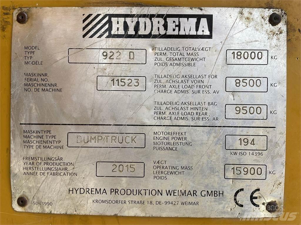 Hydrema 922D Mini Dumpers