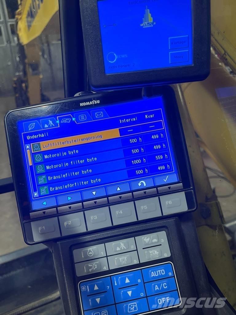 Komatsu PW 160 Wielgraafmachines