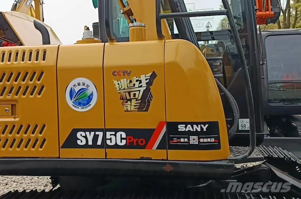 Sany SY 75 C pro Rupsgraafmachines