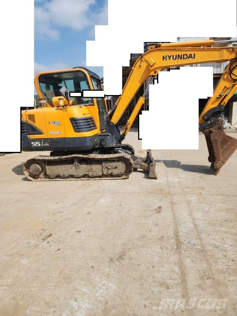Hyundai Robex 55 Minigraafmachines < 7t