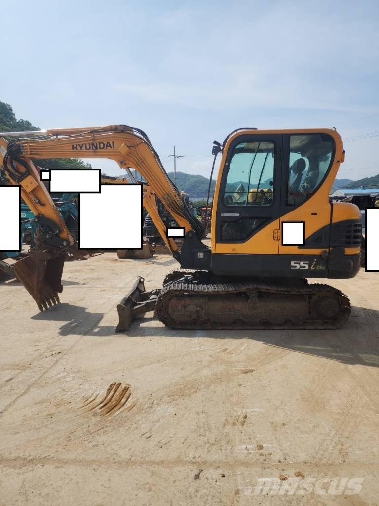 Hyundai Robex 55 Minigraafmachines < 7t