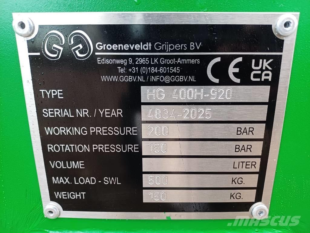  Groeneveldt 400H Grijpers
