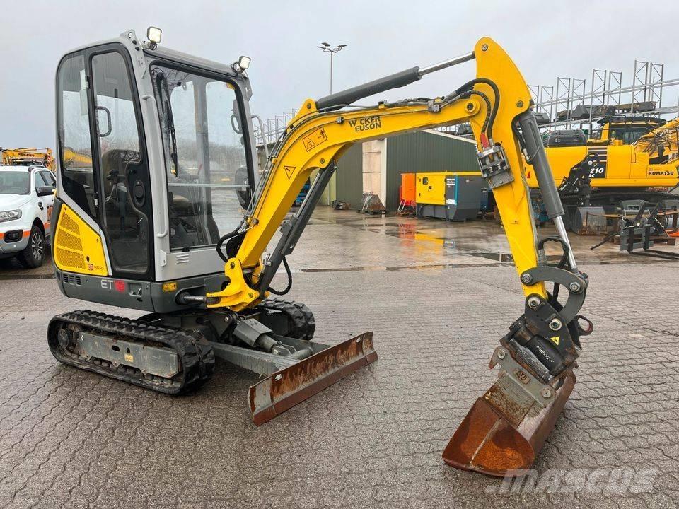 Wacker Neuson ET 18 Rupsgraafmachines