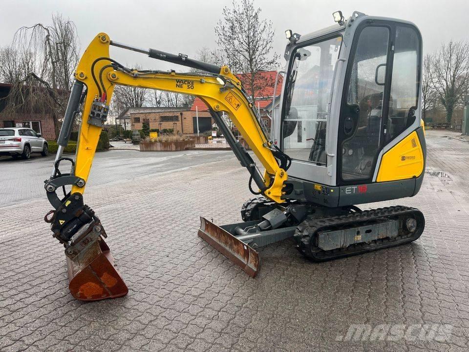 Wacker Neuson ET 18 Rupsgraafmachines