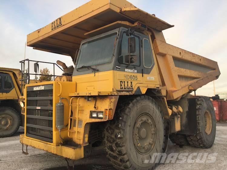 Komatsu HD 605-5 Starre dumptrucks