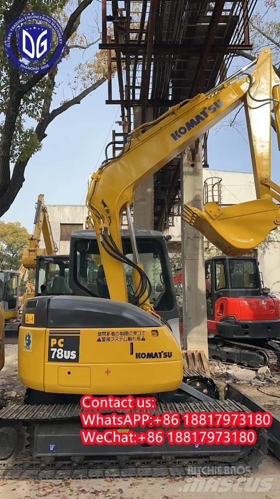 Komatsu PC 78 US Rupsgraafmachines