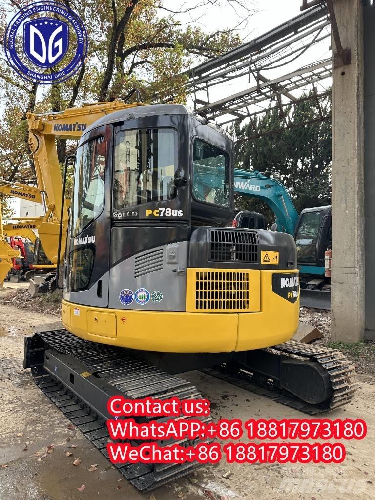 Komatsu PC 78 US Rupsgraafmachines