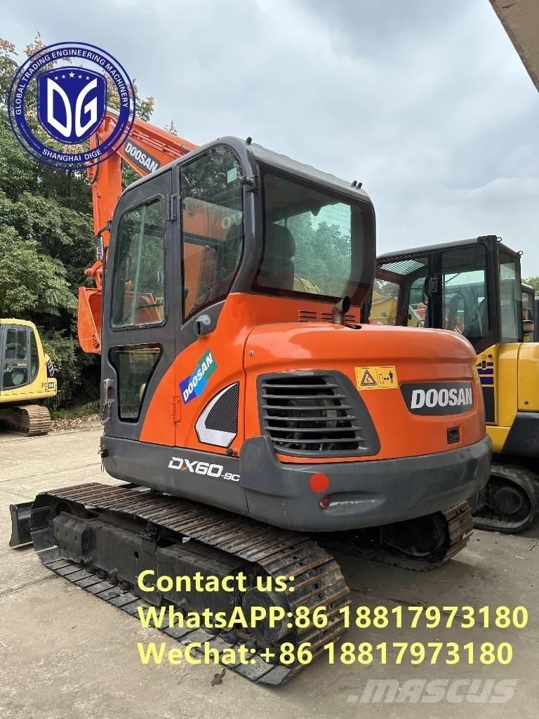 Doosan DX 60 Rupsgraafmachines
