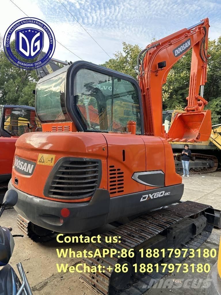 Doosan DX 60 Rupsgraafmachines