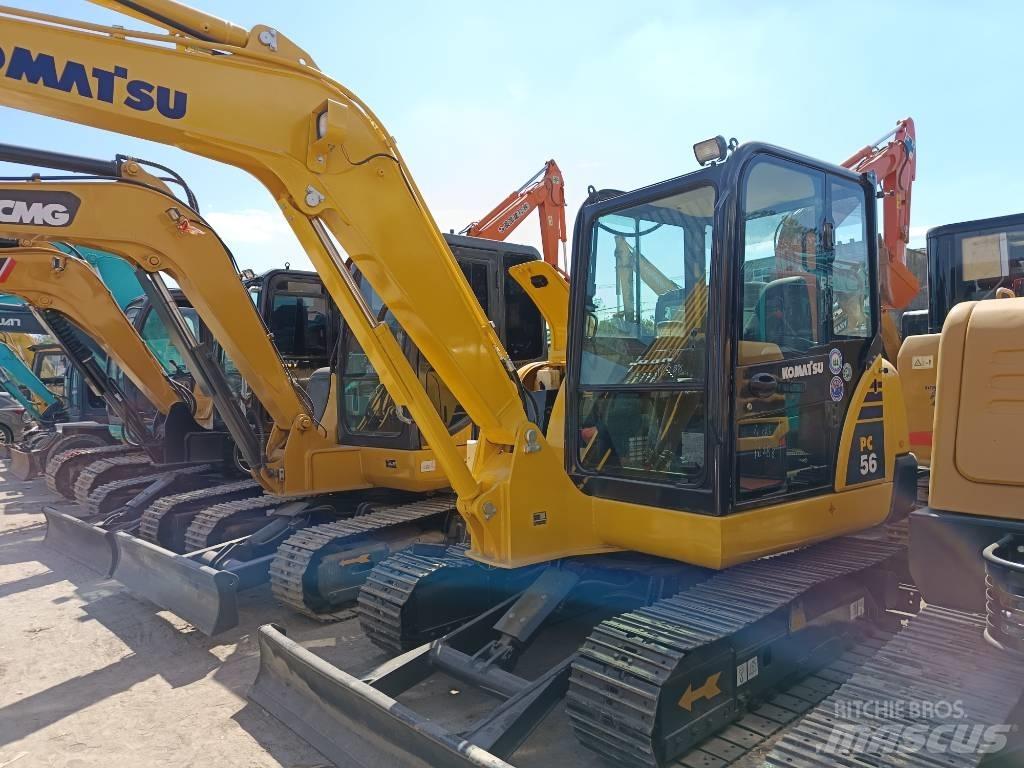Komatsu PC 56 Minigraafmachines < 7t
