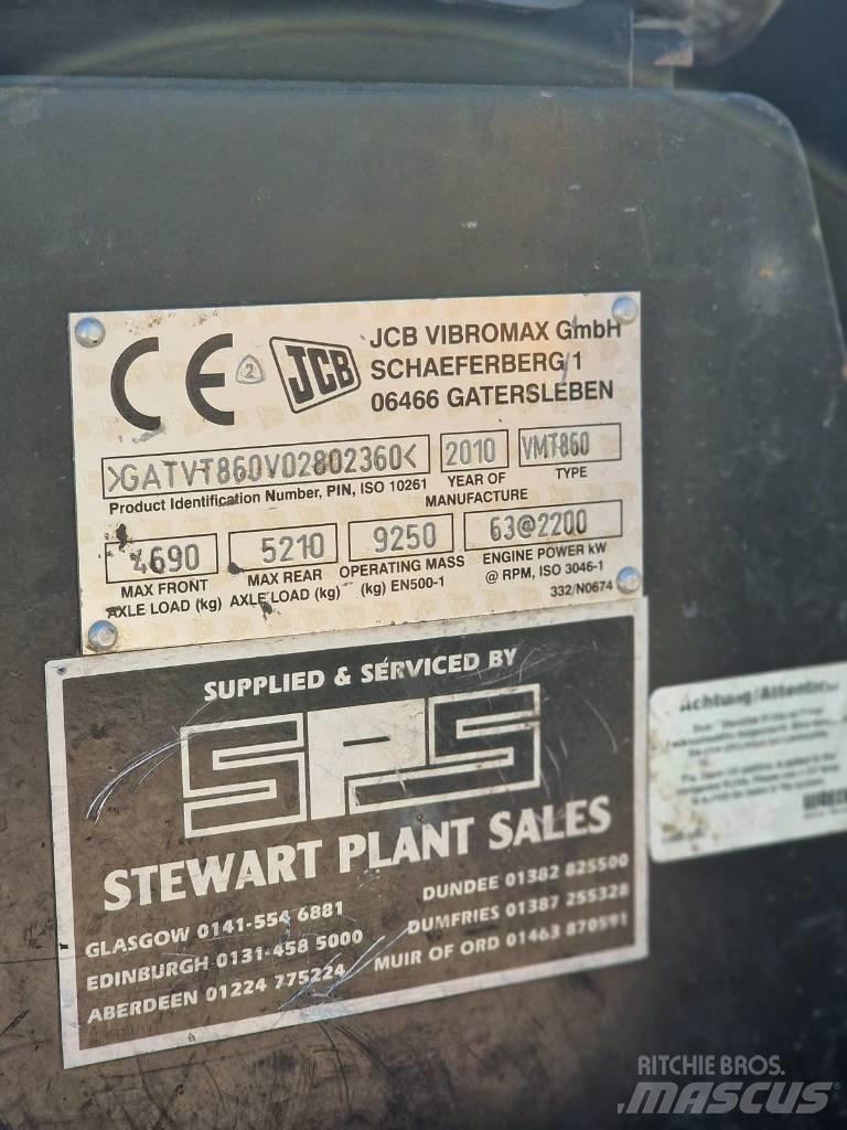 JCB Vibromax VMT 860 Duowalsen