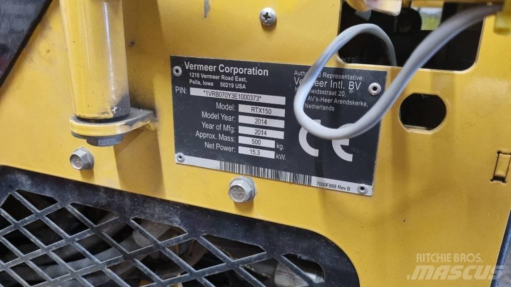 Vermeer RTX150 Sleuvengravers