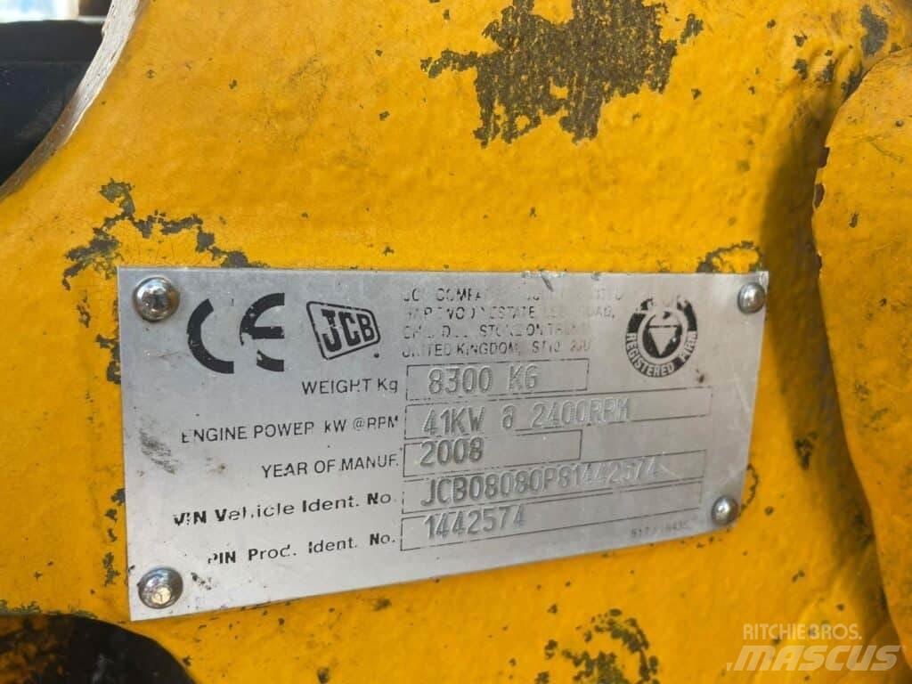 JCB 8080 Rupsgraafmachines