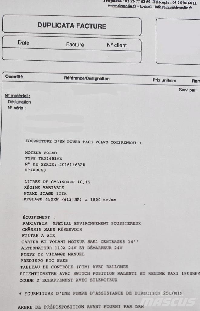 Volvo moteur Motoren