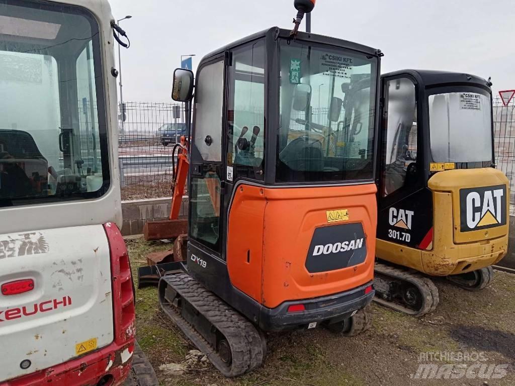 Doosan DX 19 Minigraafmachines < 7t