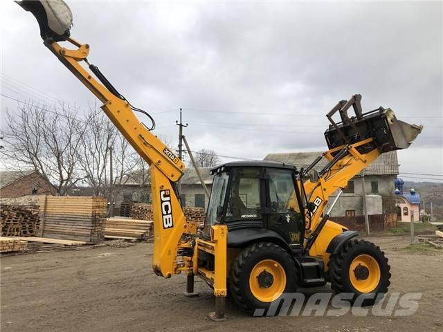 JCB 4 CX Graaf-laadcombinaties