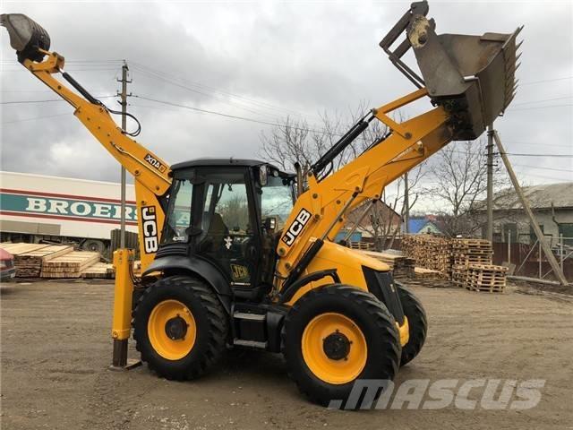 JCB 4 CX Graaf-laadcombinaties