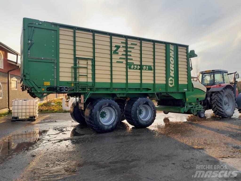 Krone ZX450GL Opraapwagens