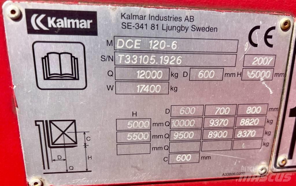 Kalmar DCE120-6 Diesel heftrucks