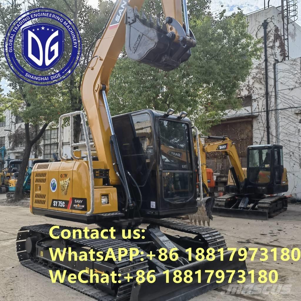 Sany SY 75 C pro Rupsgraafmachines