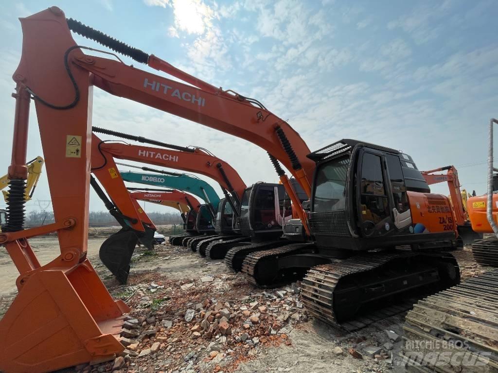 Hitachi ZX 200 Rupsgraafmachines